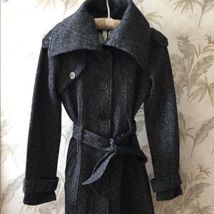 BCX Black and Gray Winter Coat